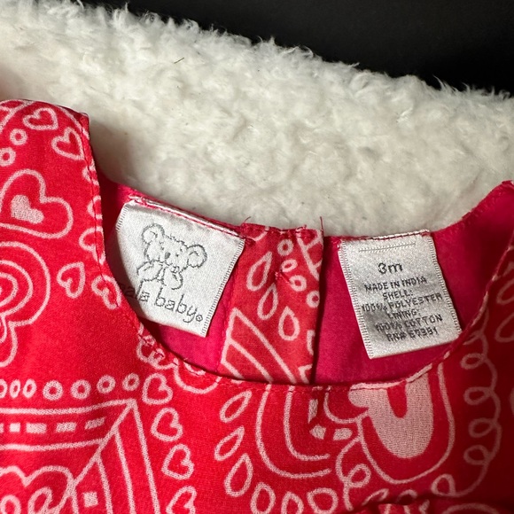 Beautiful Toys’R’Us Koala Baby Red Heart ♥️ Baby Gil’s Sleeveless Dress - Picture 3 of 6